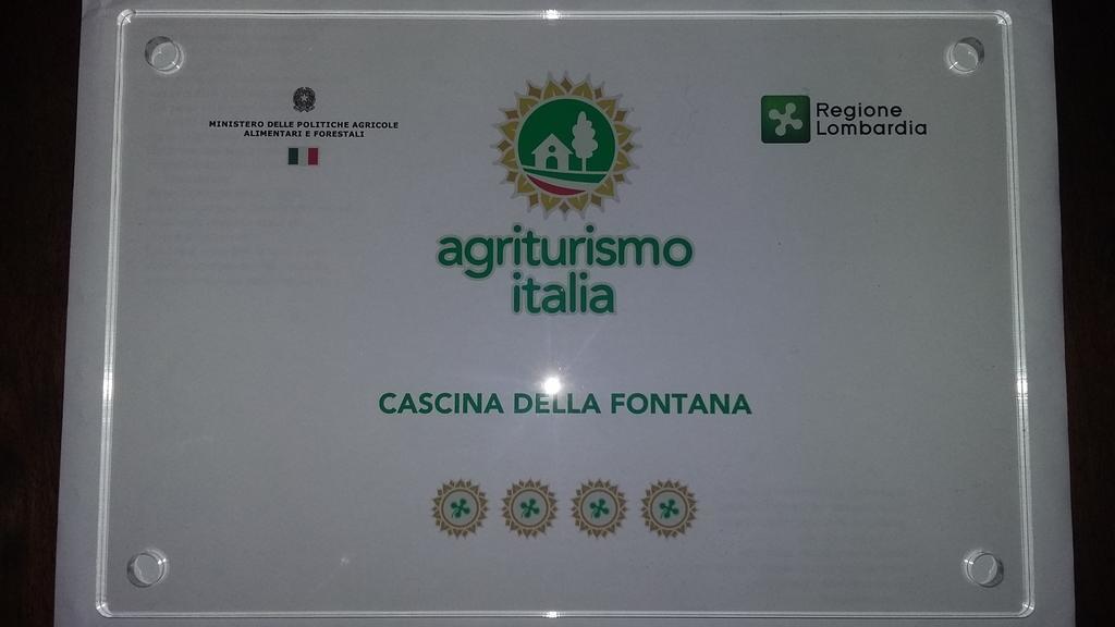 Agriturismo Cascina Della Fontana Lodi Zewnętrze zdjęcie